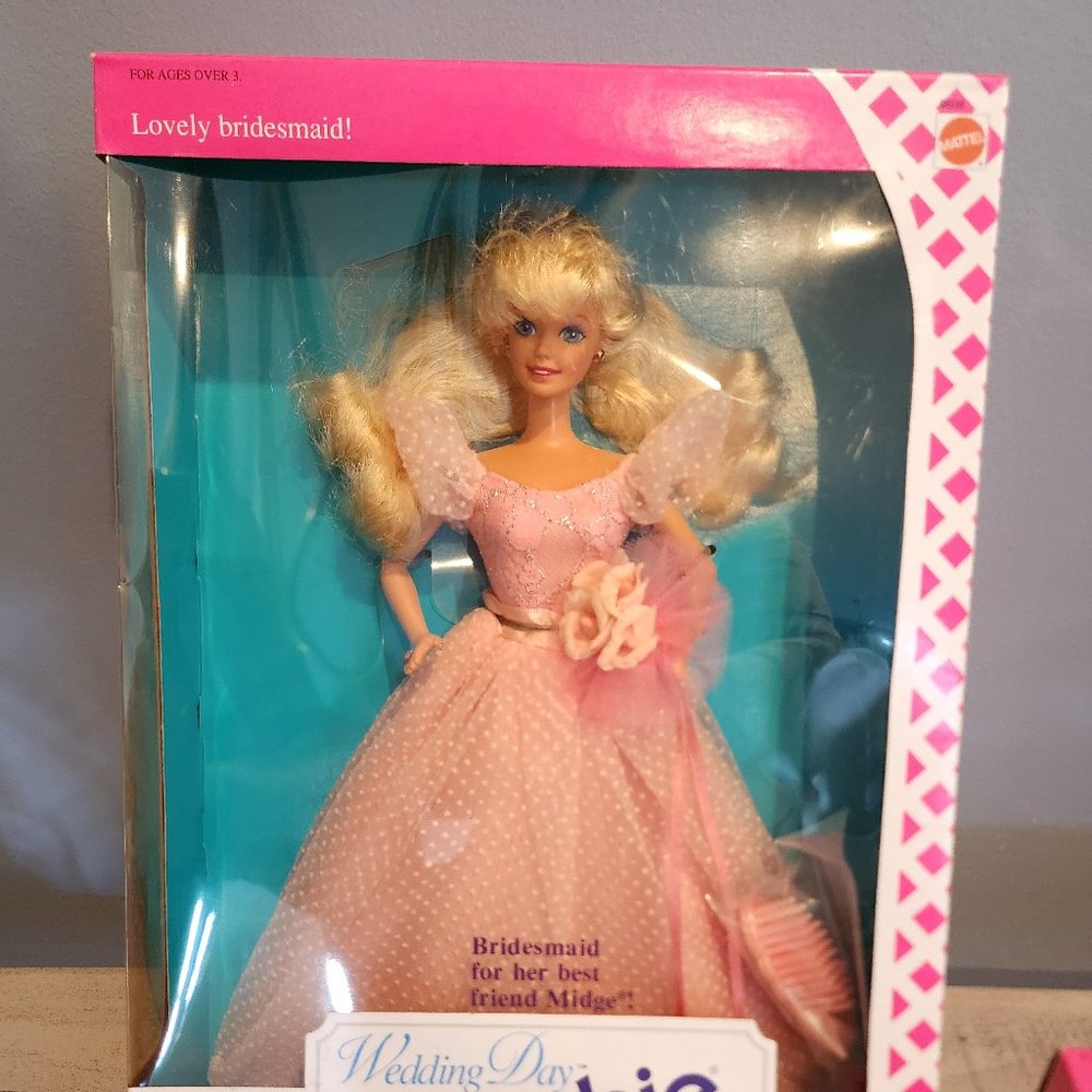Vintage 1990 Wedding Day Barbie NIB